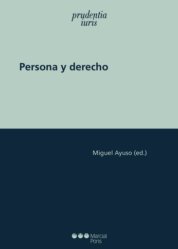 [9788413818948] PERSONA Y DERECHO