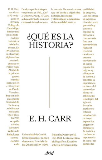 [9788434438491] ¿QUÉ ES LA HISTORIA?