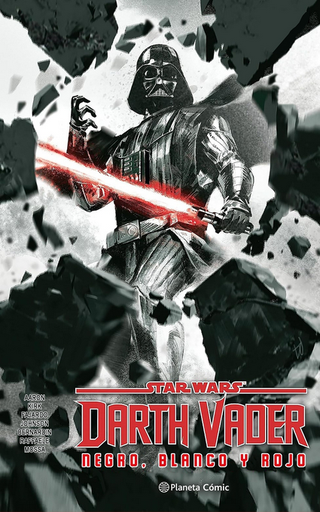[9788411611541] STAR WARS: DARTH VADER: Blanco, negro y rojo