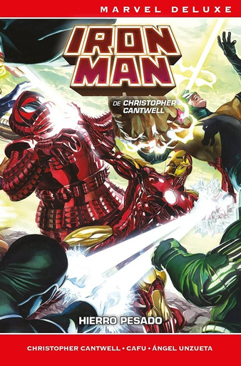 [9788410514942] IRON MAN de Christopher Cantwell (Marvel Now! Deluxe) 01: HIERRO PESADO
