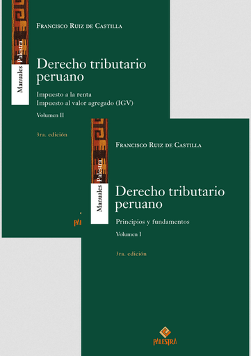 [9786123255626] DERECHO TRIBUTARIO PERUANO (2 tomos)