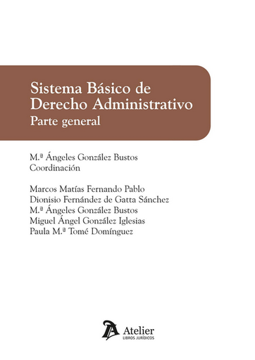 [9788418780370] SISTEMA BÁSICO DE DERECHO ADMINISTRATIVO