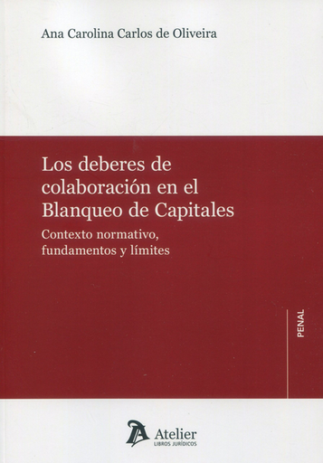 [9788419773128] LOS DEBERES DE COLABORACIÓN EN EL BLANQUEO DE CAPITALES