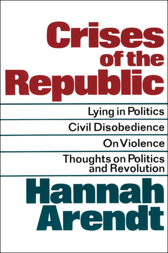 [9780156232005] CRISES OF THE REPUBLIC
