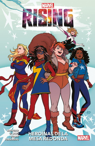 [9788413344751] MARVEL RISING, HEROÍNAS DE LA MESA REDONDA
