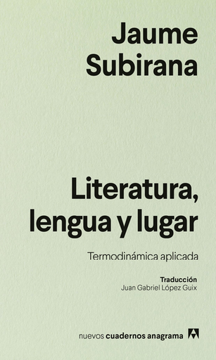 [9788433946577] LITERATURA, LENGUA Y LUGAR