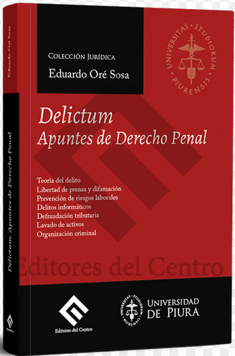 [9786124884207] DELICTUM: Apuntes de Derecho Penal