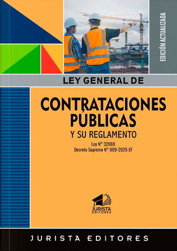 [9786125019905] LEY GENERAL DE CONTRATACIONES PÚBLICAS Y SU REGLAMENTO