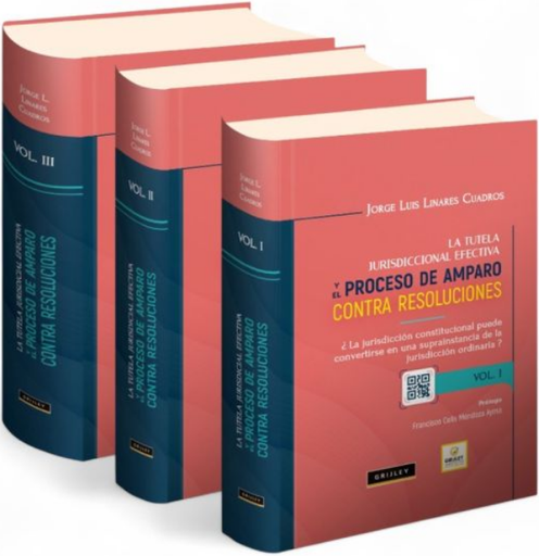 [9789972048241] LA TUTELA JURISDICCIONAL EFECTIVA Y EL PROCESO DE AMPARO CONTRA RESOLUCIONES (3 vols.)