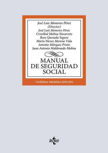 [9788430992690] MANUAL DE SEGURIDAD SOCIAL
