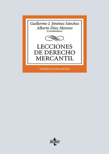 [9788430992614] LECCIONES DE DERECHO MERCANTIL