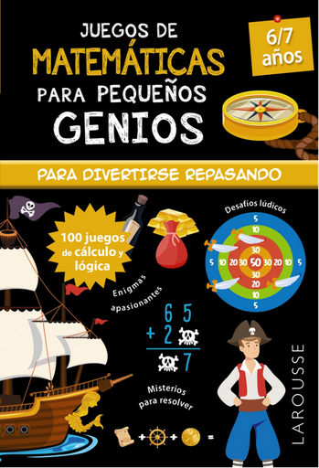 [9788418473098] JUEGOS DE MATEMÁTICAS PARA PEQUEÑOS GENIOS (6-7 años)