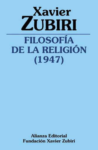 [9791370090500] FILOSOFÍA DE LA RELIGIÓN (1947)