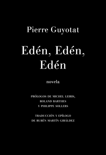 [9788412003055] EDÉN, EDÉN, EDÉN