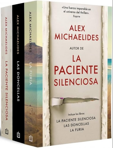 [9788466382748] LA PACIENTE SILENCIOSA / LAS DONCELLAS / LA FURIA (pack)