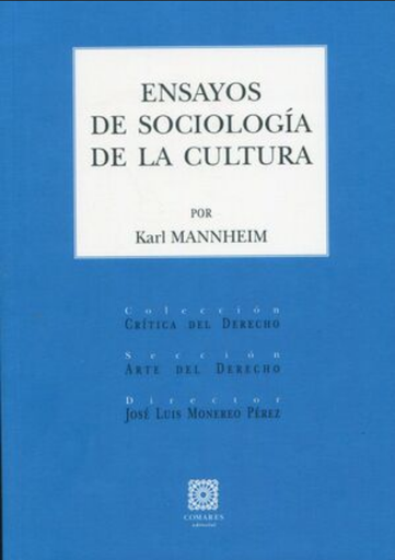 [9788413698052] ENSAYOS DE SOCIOLOGÍA DE LA CULTURA