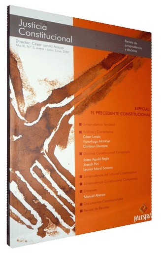 [0000000000949] JUSTICIA CONSTITUCIONAL. Revista de Jurisprudencia y Doctrina Nº 5