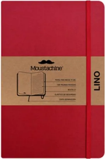 [9798888272435] Libreta MOUSTACHINE CLASSIC LINO ROJO - Pocket