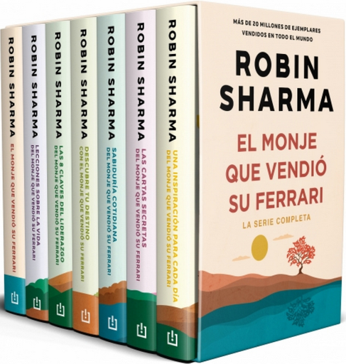[9788466373784] EL MONJE QUE VENDIÓ SU FERRARI (estuche 7 vols.)