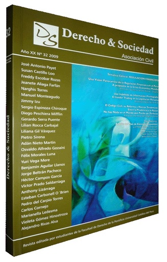 [1485] REVISTA DERECHO & SOCIEDAD 32