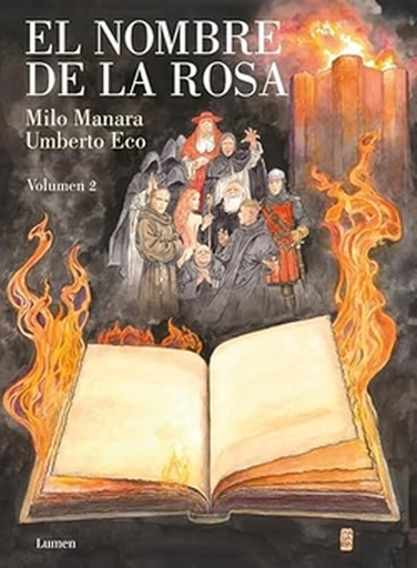 [9788426425713] EL NOMBRE DE LA ROSA de Umberto Eco 02/2 (adaptación)