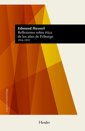 [9788425453410] REFLEXIONES SOBRE ÉTICA DE LOS AÑOS DE FRIBURGO