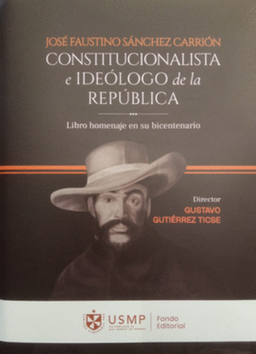 [9786124460753] JOSÉ FAUSTINO SÁNCHEZ CARRIÓN: Constitucionalista e ideólogo de la república