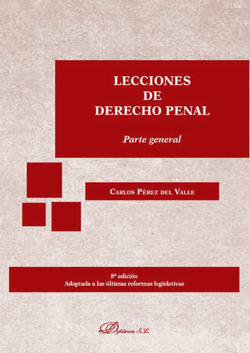 [9788410706187] LECCIONES DE DERECHO PENAL