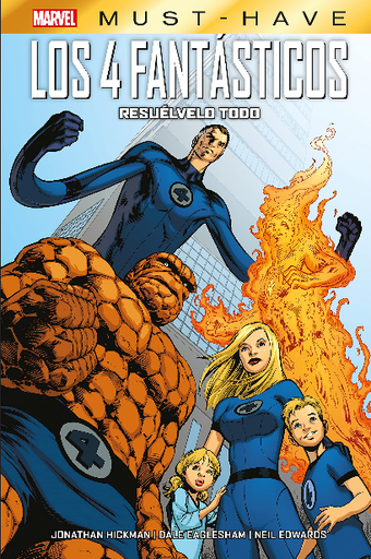 [9788413348520] Marvel Must-Have: LOS 4 FANTÁSTICOS: RESUÉLVELO TODO
