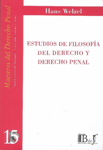 [9789974578401] ESTUDIOS DE FILOSOFÍA DEL DERECHO Y DERECHO PENAL