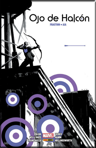[9788411014434] OJO DE HALCÓN de Matt Fraction y David Aja