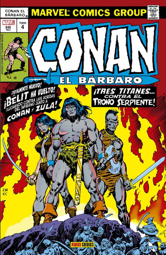 [9788413349077] CONAN EL BÁRBARO (Omnigold 04): ¡TRES TITANES CONTRA EL TRONO SERPIENTE!