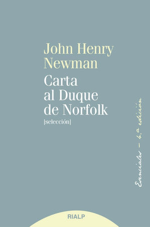[9788432148422] CARTA AL DUQUE DE NORFOLK