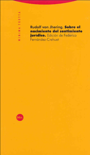 [9788481649598] SOBRE EL NACIMIENTO DEL SENTIMIENTO JURÍDICO
