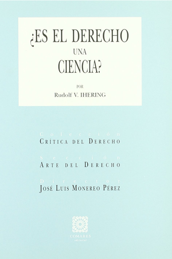 [9788484445463] ¿ES EL DERECHO UNA CIENCIA?