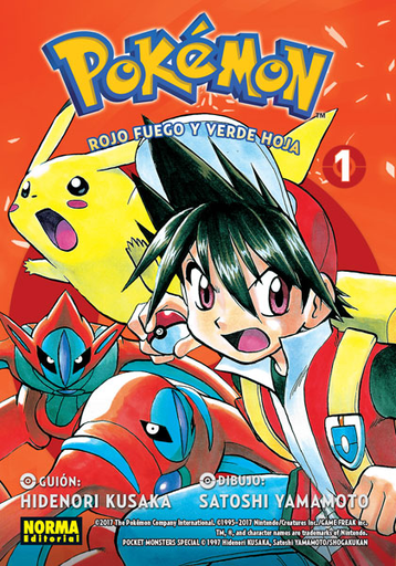 [9788467965032] POKÉMON 13: ROJO FUEGO Y VERDE HOJA 01