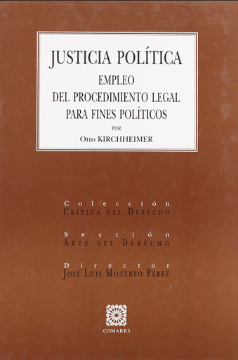 [9788484444206] JUSTICIA POLÍTICA