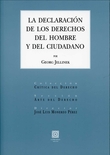 [9788498365054] LA DECLARACIÓN DE LOS DERECHOS DEL HOMBRE Y DEL CIUDADANO