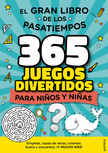 [9788418483165] 365 JUEGOS DIVERTIDOS  PARA NIÑOS Y NIÑAS
