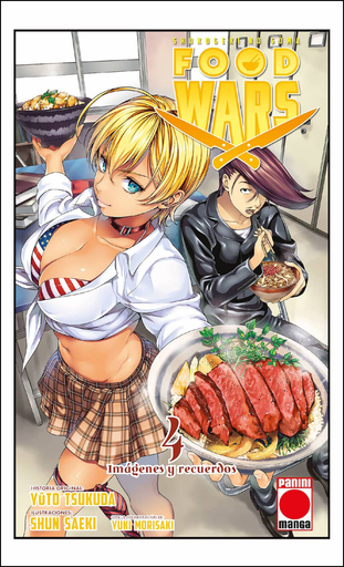 [9788490948736] FOOD WARS 04: IMÁGENES Y RECUERDOS