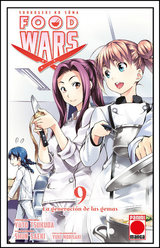 [9788491671138] FOOD WARS 09: LA GENERACIÓN DE LAS GEMAS