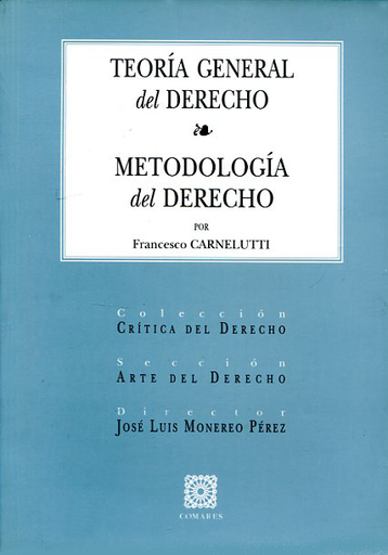 [9788484446835] TEORÍA GENERAL DEL DERECHO - METODOLOGÍA DEL DERECHO