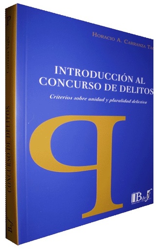 [9789974676633] INTRODUCCIÓN AL CONCURSO DE DELITOS
