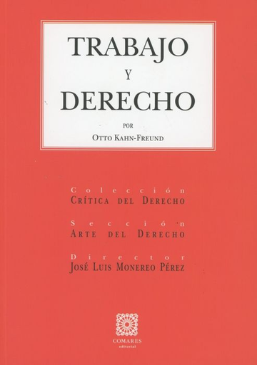 [9788490457948] TRABAJO Y DERECHO