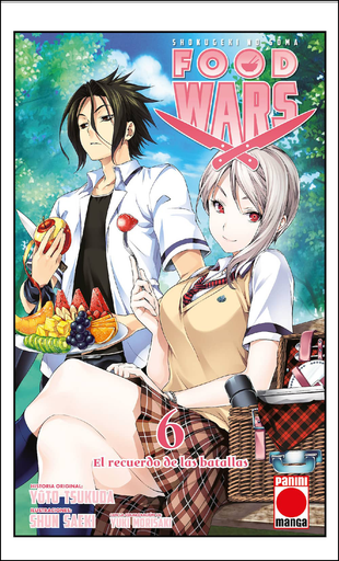 [9788490949207] FOOD WARS 06: EL RECUERDO DE LAS BATALLAS