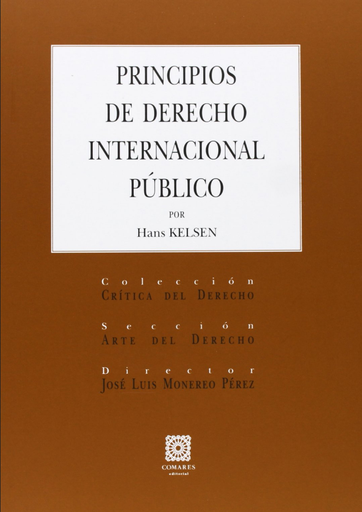 [9788490450550] PRINCIPIOS DE DERECHO INTERNACIONAL PÚBLICO