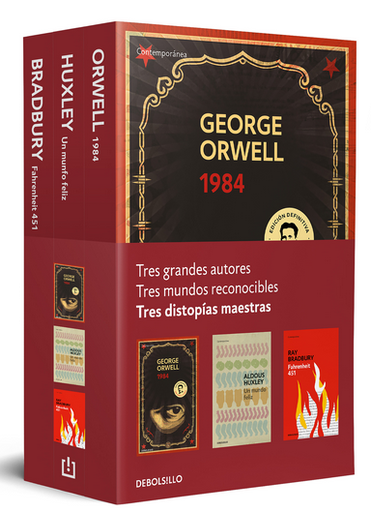 [9788466359542] DISTOPÍAS MAESTRAS (estuche 3 vols.)