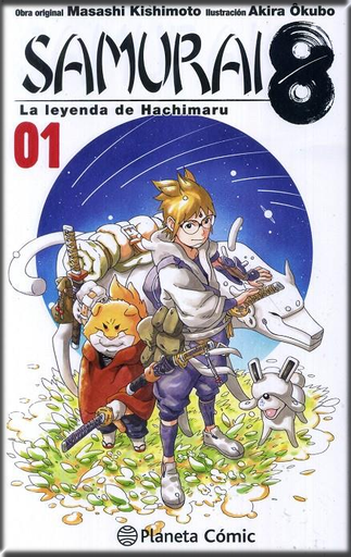 [9788491740087] SAMURAI 8 (La leyenda de Hachimaru), 01/05
