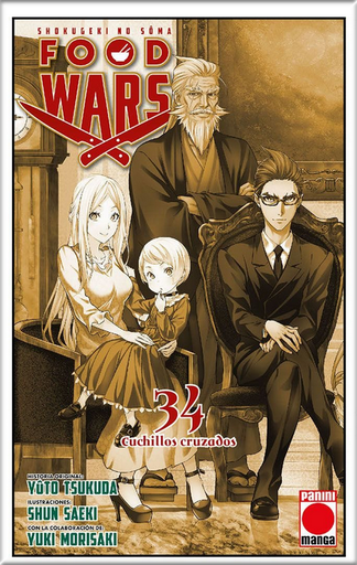 [9788411013109] FOOD WARS 34: Cuchillos cruzados