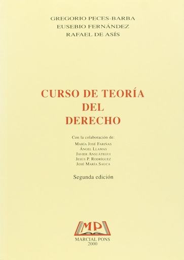 [9788472487888] CURSO DE TEORÍA DEL DERECHO